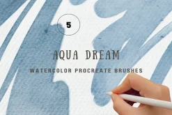 Procreate Watercolor Brush Set