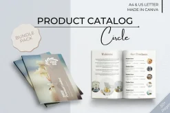 Product Catalog Canva Template
