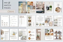 Product Catalog Canva Template