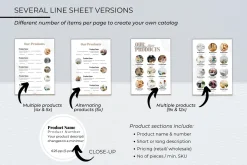 Product Catalog Canva Template