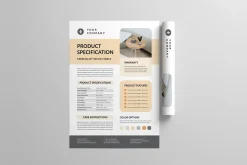 Product Specification Sheet