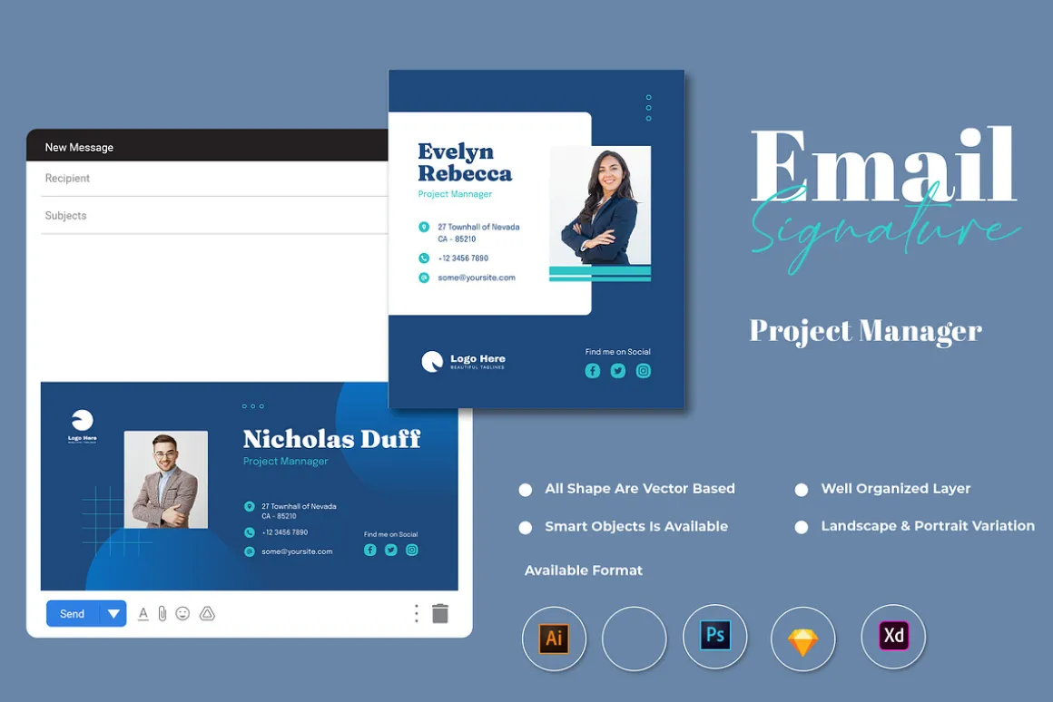 Project Manager Email Signature