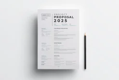 Proposal | Canva MS Word & Indesign