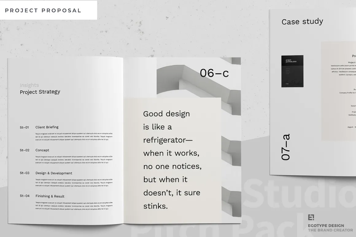 Proposal Pitch Pack