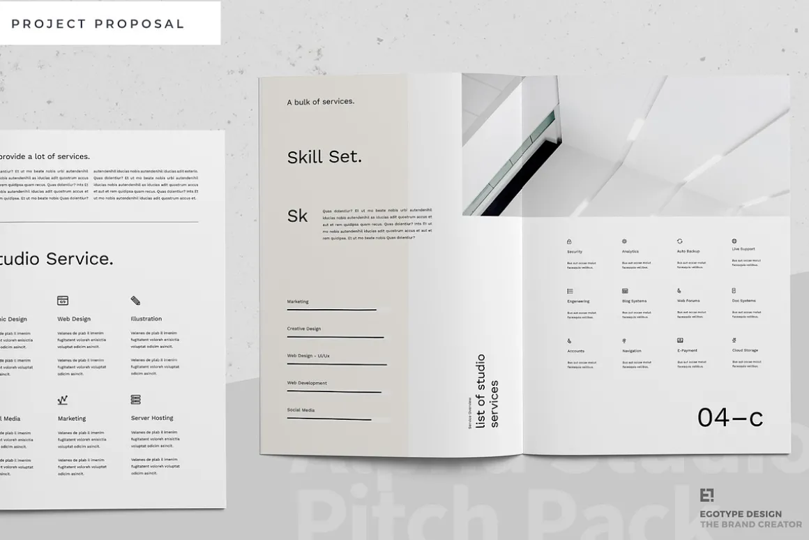 Proposal Pitch Pack