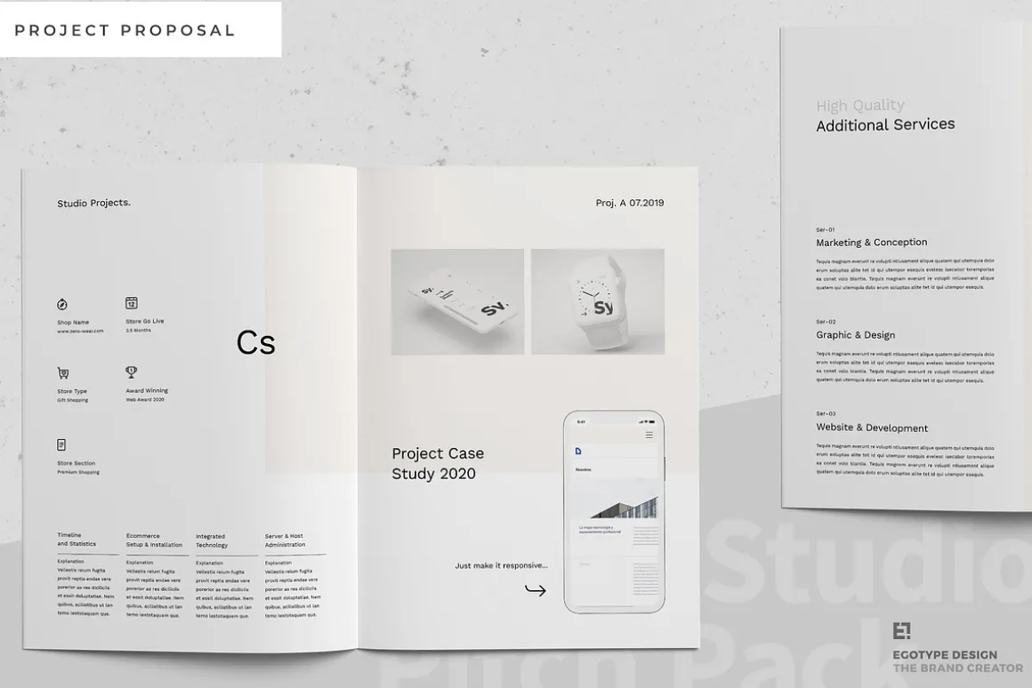 Proposal Pitch Pack