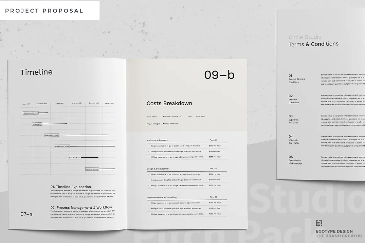 Proposal Pitch Pack