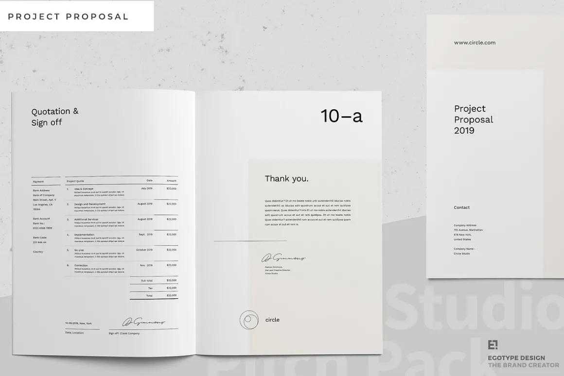 Proposal Pitch Pack