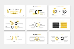 Pros Cons Infographic - PowerPoint