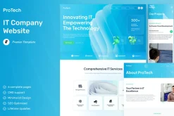 ProTech - IT Company Website Framer