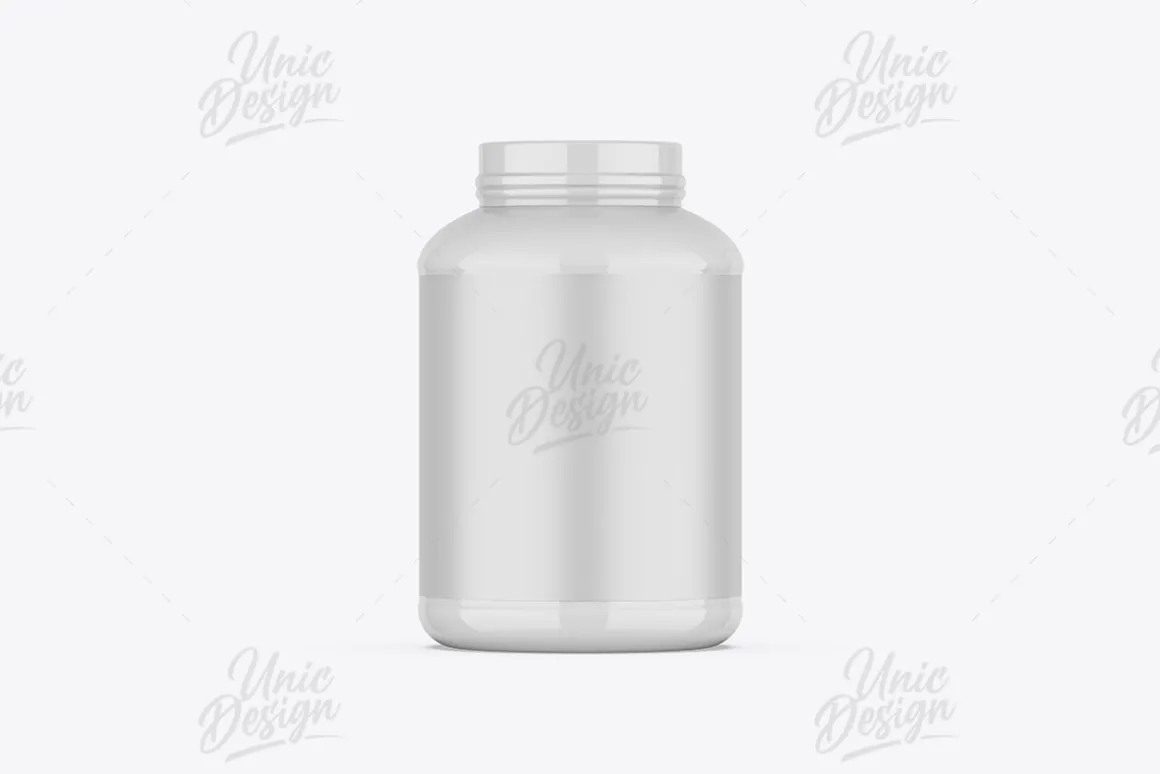 Protein Jar Mockup