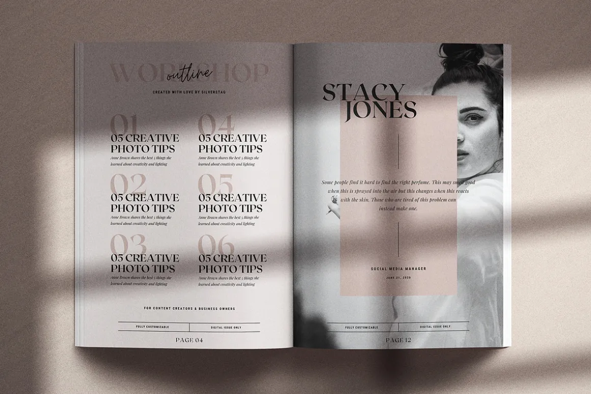 PS & CANVA eBook/Magazine Creator