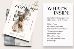 PS & CANVA eBook/Magazine Creator