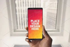 12 PSD Galaxy Note 8 Mock-up Pack