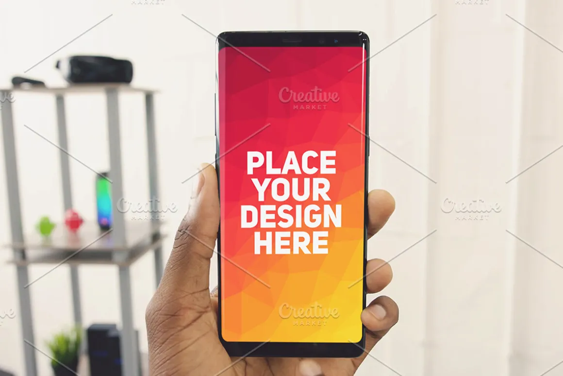 12 PSD Galaxy Note 8 Mock-up Pack