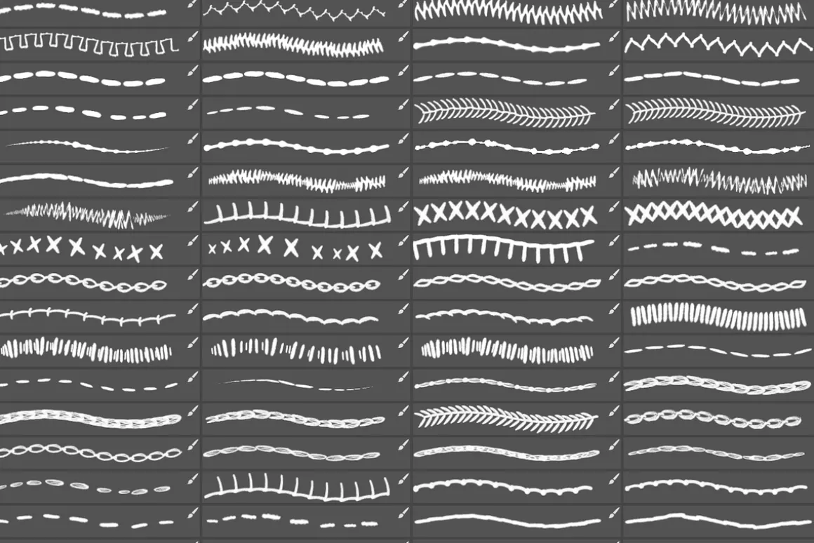 PS Stitching Brushes & Styles