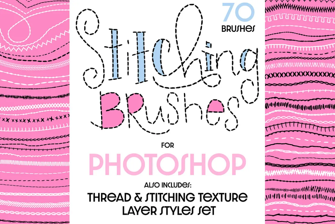 PS Stitching Brushes & Styles