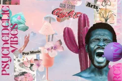 Psychedelic Vibes Collage