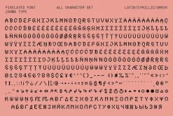 Psygen – Modern Pixel Font