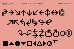 Psygen – Modern Pixel Font