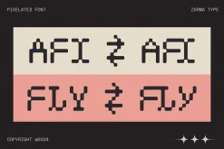 Psygen – Modern Pixel Font