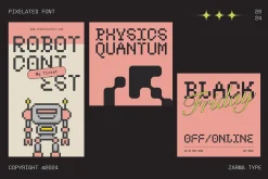 Psygen – Modern Pixel Font
