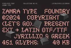 Psygen – Modern Pixel Font