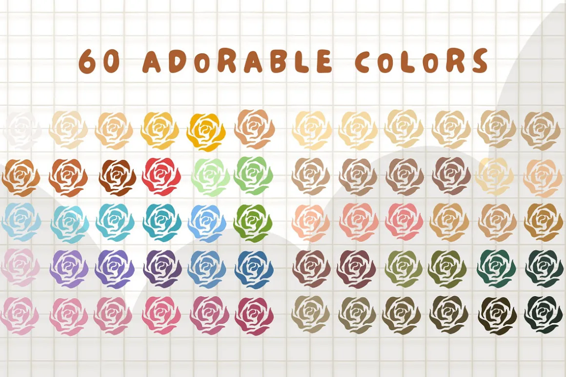 16 Pudding Procreate brushes