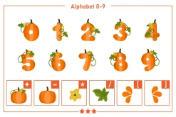 Pumpkin Color Fonts