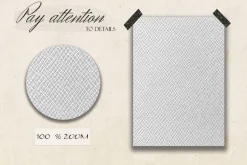 Pure Silver foil and glitter set