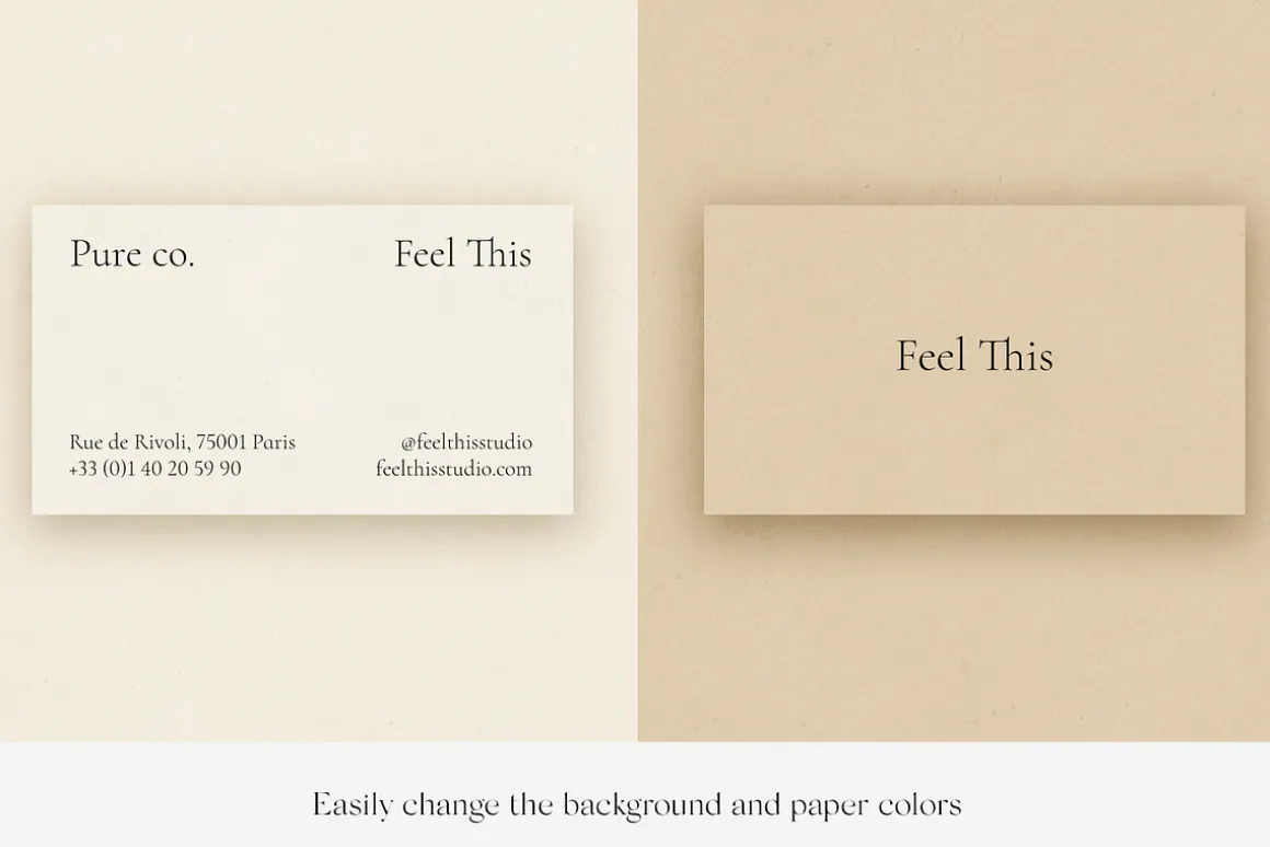Pure Paper Mockup Scene Creator PSD