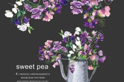 Purple Coral Baby Pink Sweet Pea