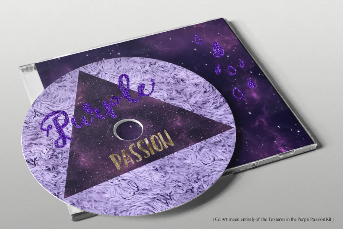 Purple Passion Textures Kit