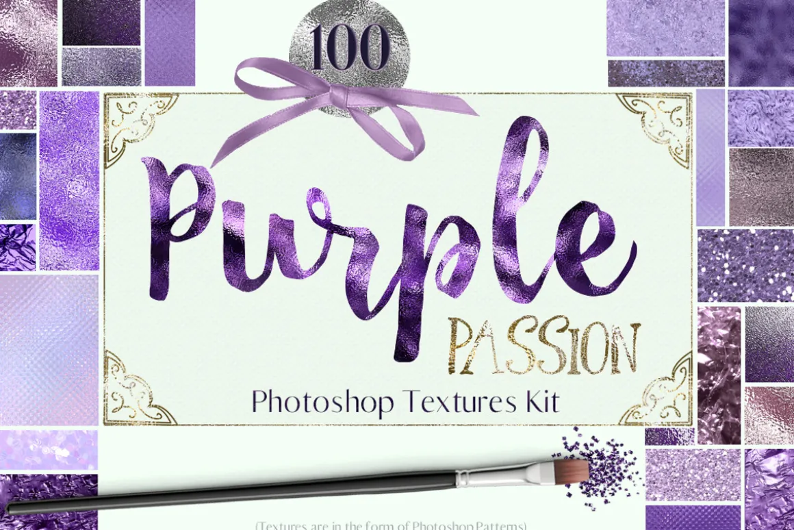Purple Passion Textures Kit