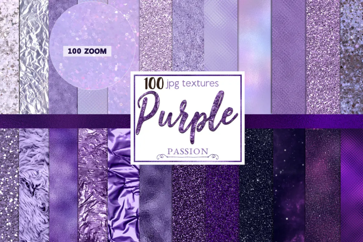 Purple Passion Textures Kit