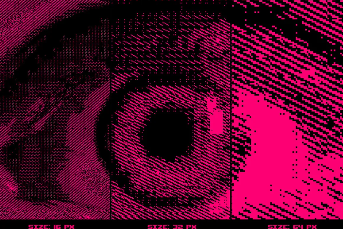 Pxl Bitmap 3 - Photoshop Effect