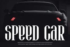 Qaginoy - Car Racing Font