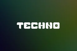 Qborga - Techno Font