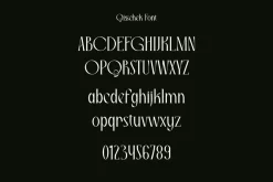 Qisschek - Modern Serif Font