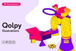 Qolpy Illustrations