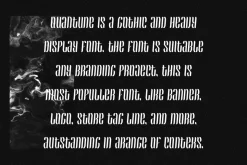 Quantune - Old English Font