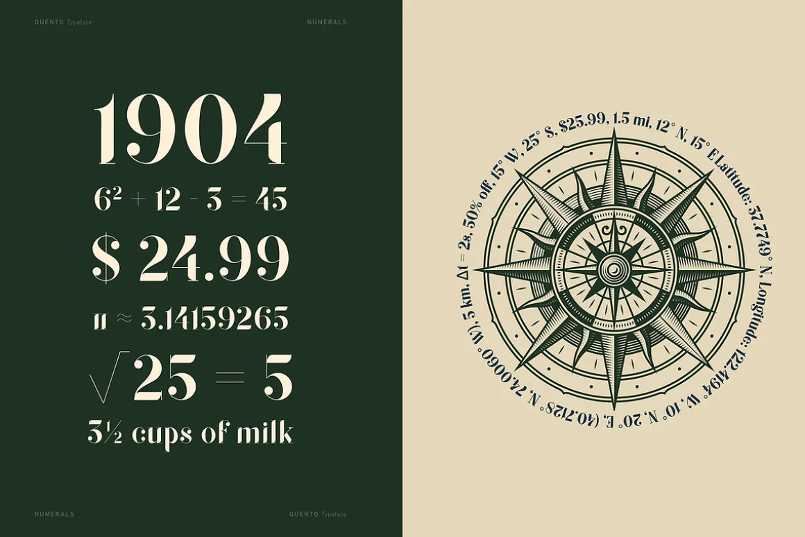 QUENTO | Modern Serif Display Font