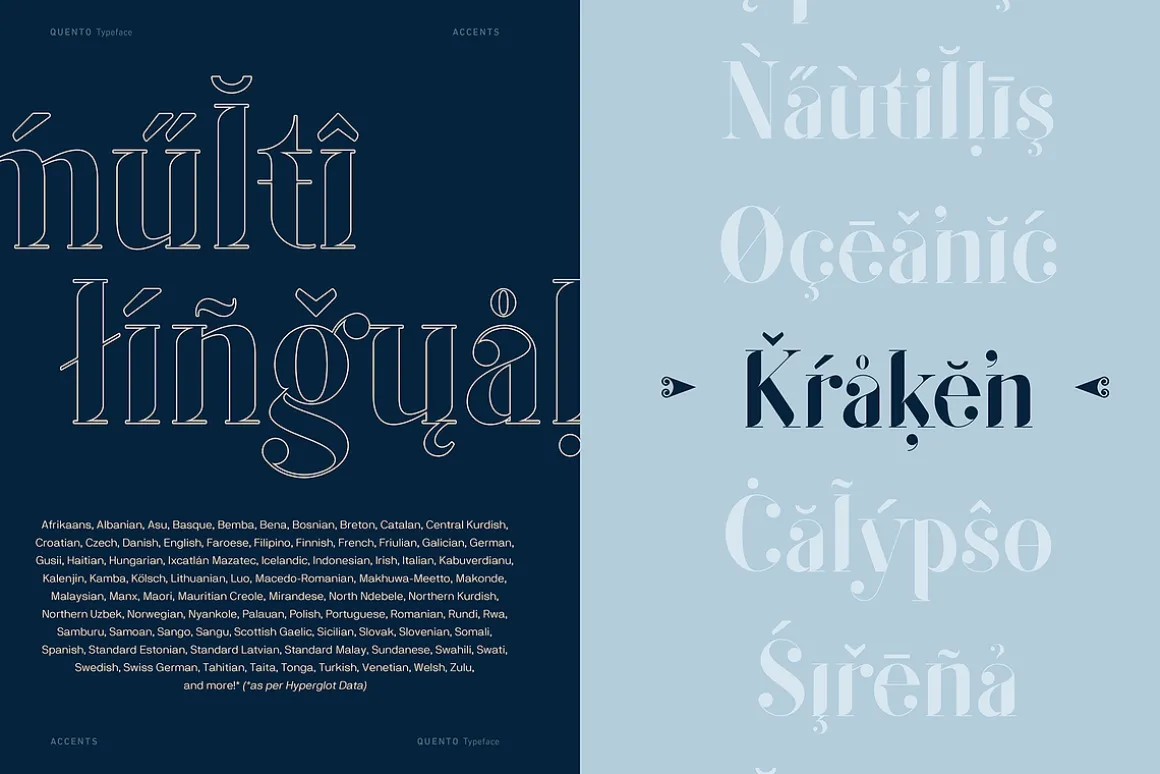QUENTO | Modern Serif Display Font