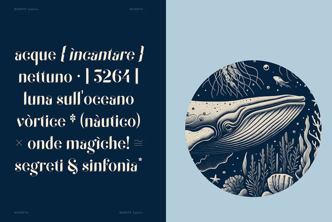 QUENTO | Modern Serif Display Font