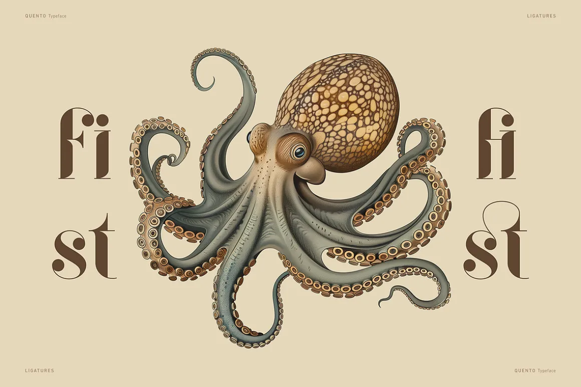 QUENTO | Modern Serif Display Font