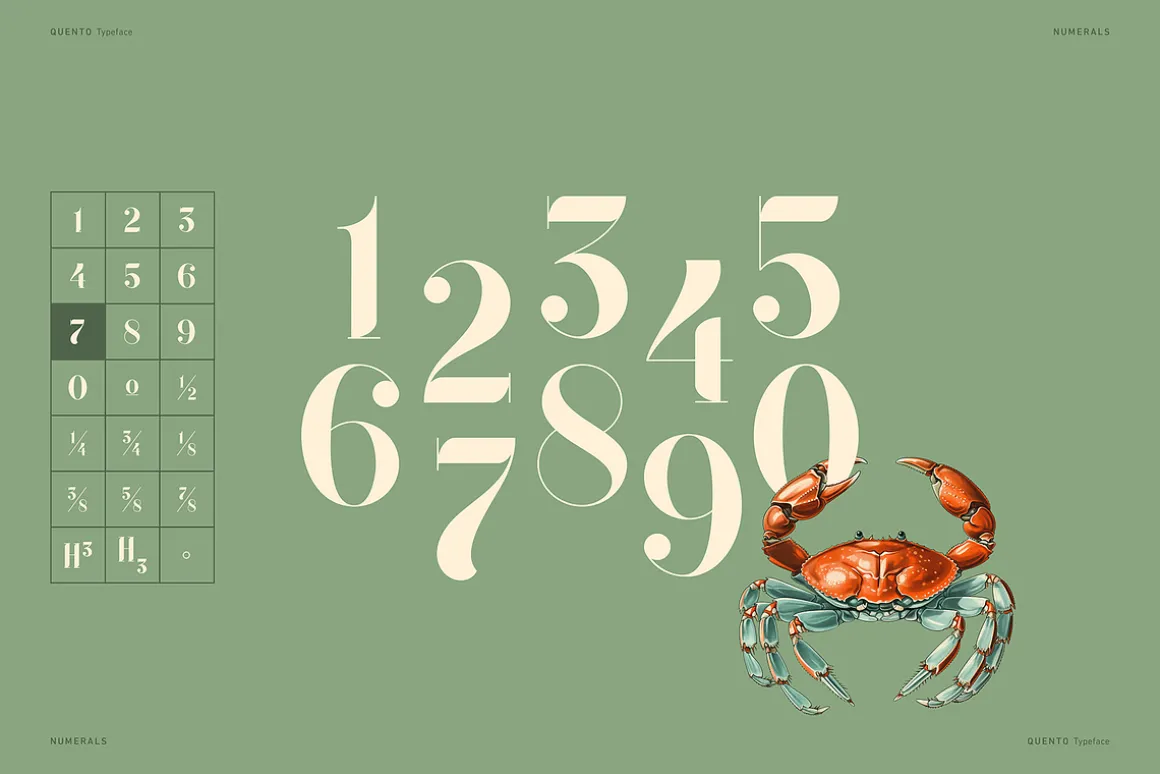 QUENTO | Modern Serif Display Font