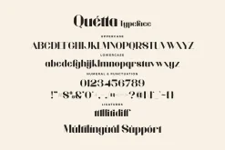 Quetta - Modern Sans Font