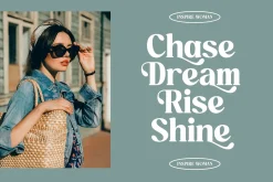 Quick Beach - Modern Retro Serif