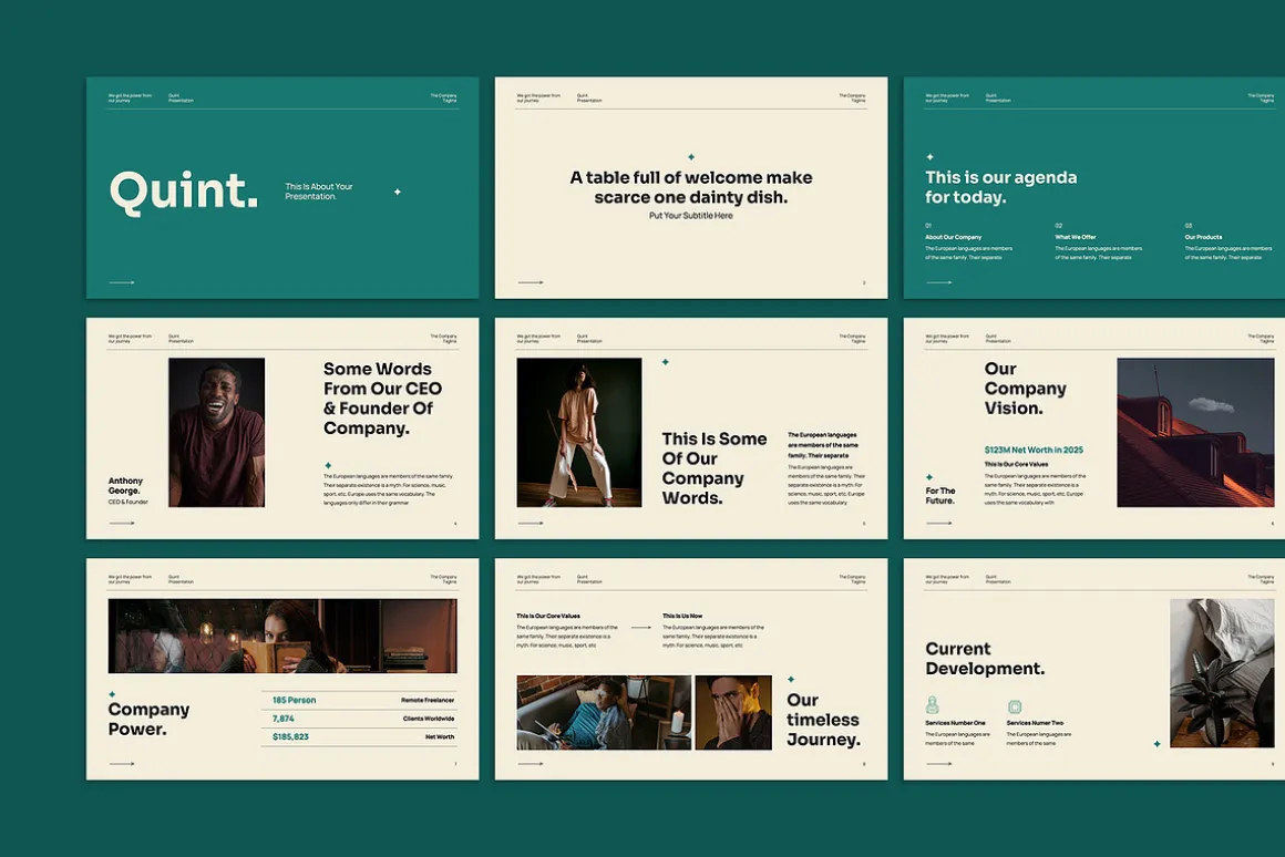 Quint Pitch Deck Keynote