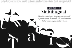 Quizles - Stencil Serif Font